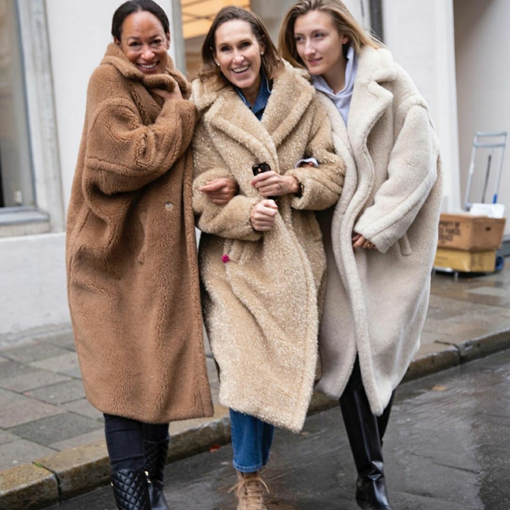 Hot items Teddy Bear Wool Coat- Long version